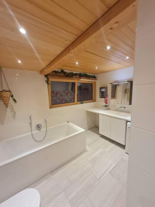 Grosszuegige Ferienwohnung Am Skigebiet Boedele Mit Rheintalblick Dornbirn Esterno foto